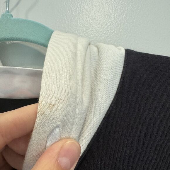 Champion Purdue Boilermakers Varsity Hoodie Jacket Black White Snap Womens Small - Picture 4 of 10